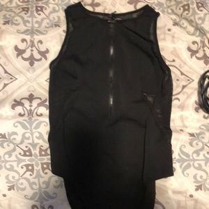 KENDALL + KYLIE , black mesh cutout bodysuit
